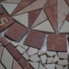 Mozaiek tegels van marmer natuursteen