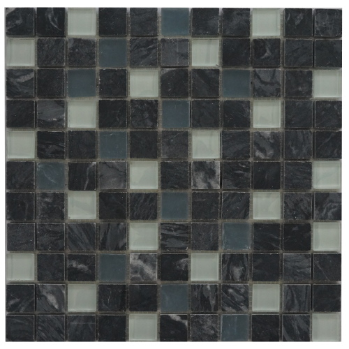 scannen Grap Scenario Mozaiek tegels mix van marmer en glas: Laagste prijs Topmozaiek24