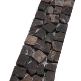 Mozaiek tegelstrip marmer 5x30cm B490(2) Topmozaiek24