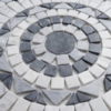 Mozaiek tegels zwart en wit