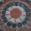 Mozaiek tegels met travertin marmer
