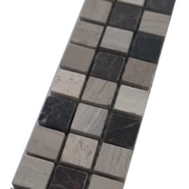 Mozaiek tegelstrip marmer 5x30cm B675(2) Topmozaiek24